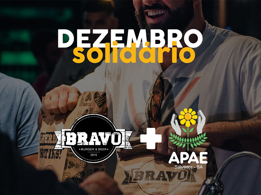 Bravo Burger realiza ação social em prol da Apae