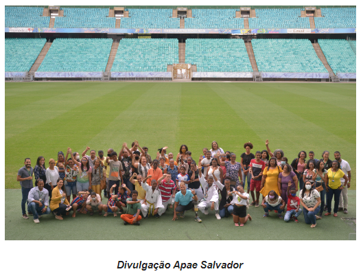  Visita guiada à Arena Fonte Nova com usuários autistas